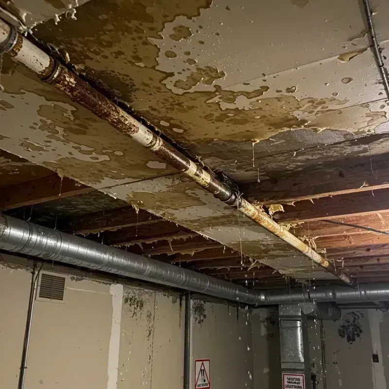 Ceiling Water Damage Repair in Freeport, IL