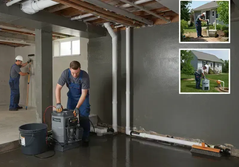 Basement Waterproofing and Flood Prevention process in Freeport, IL